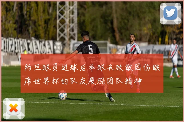 约旦球员进球后举球衣致敬因伤缺席世界杯的队友展现团队精神